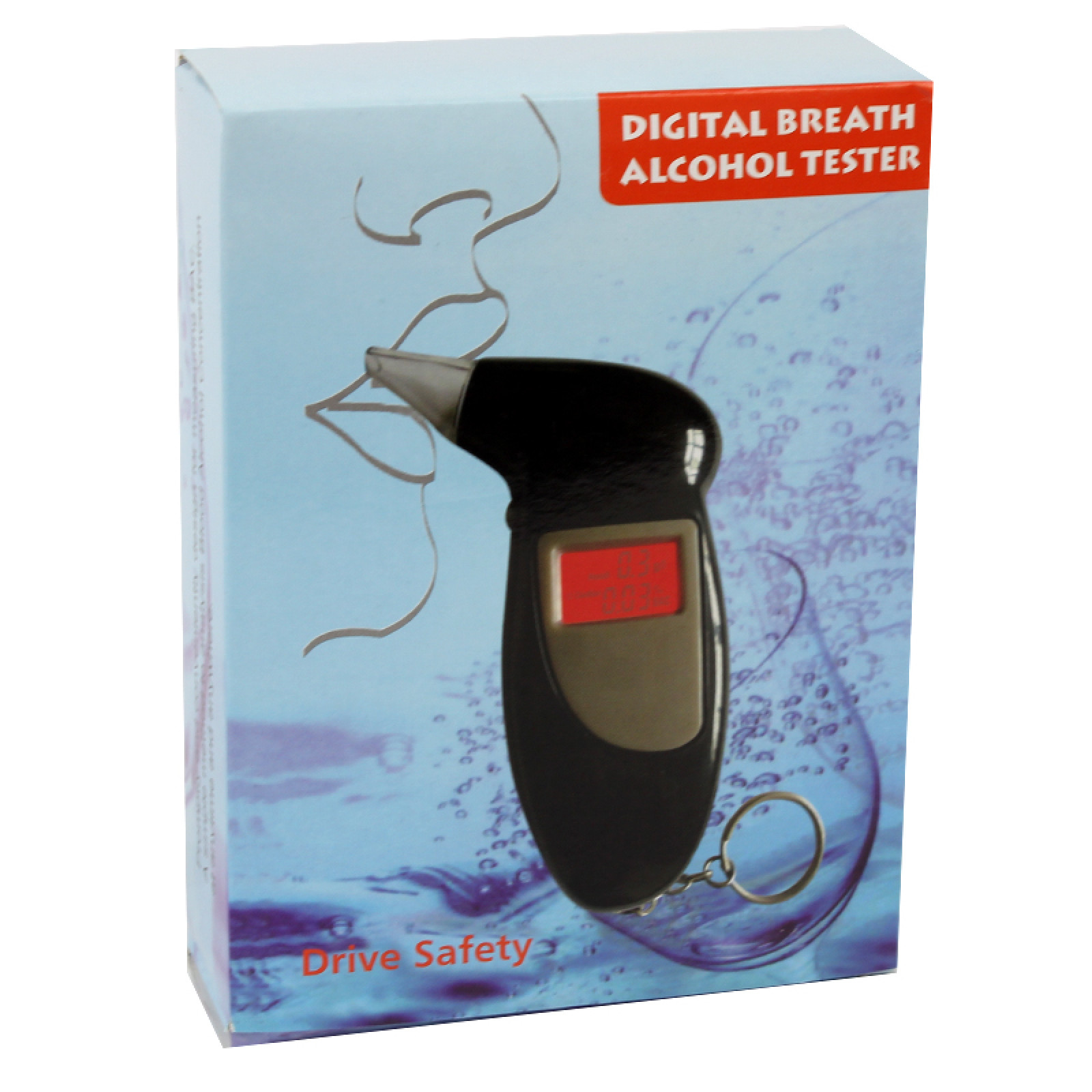 Персональный портативный алкотестер Digital Breath Alcohol Tester 141115