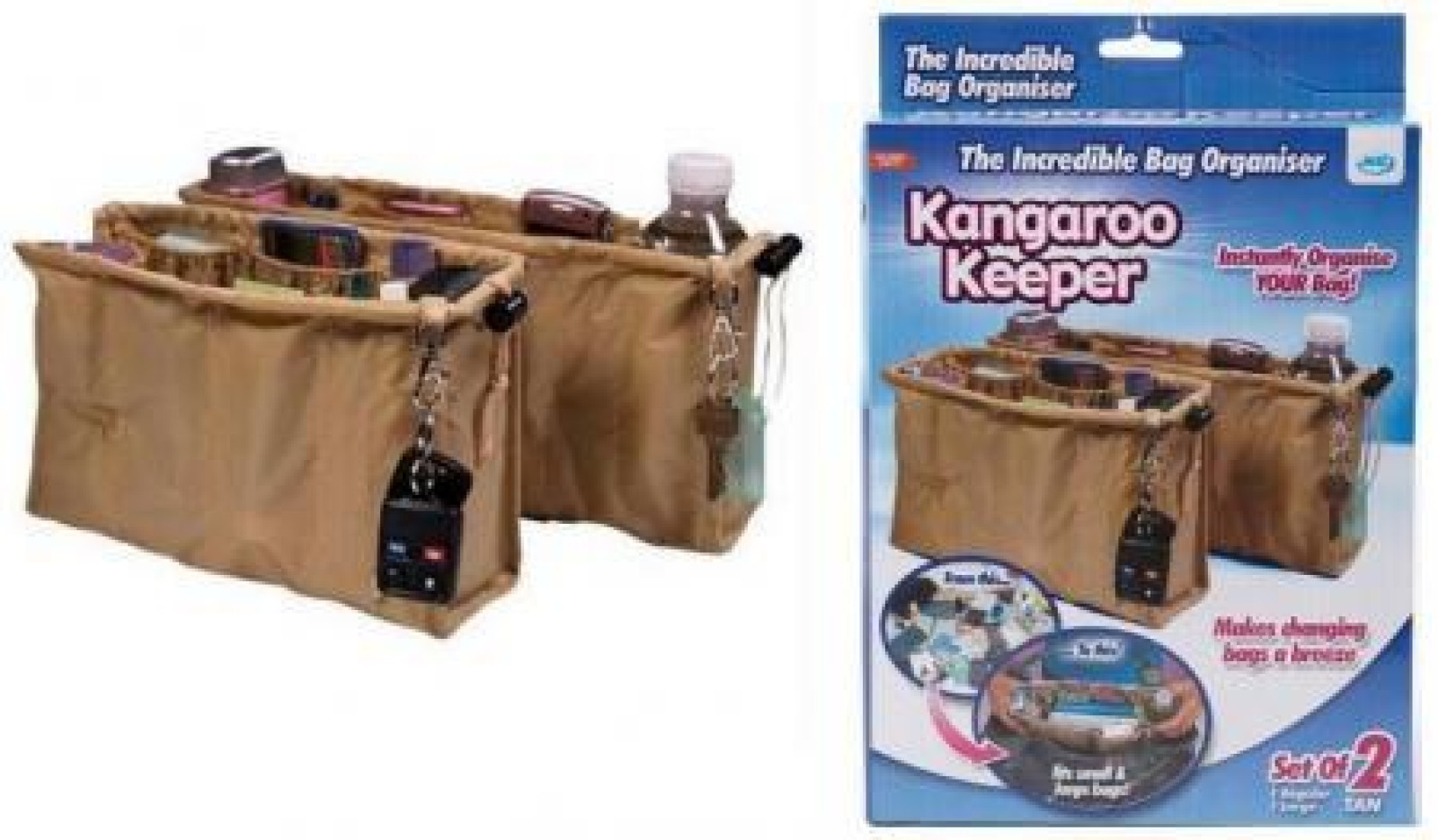 Органайзер для женской сумки Kangaroo Keeper 175431