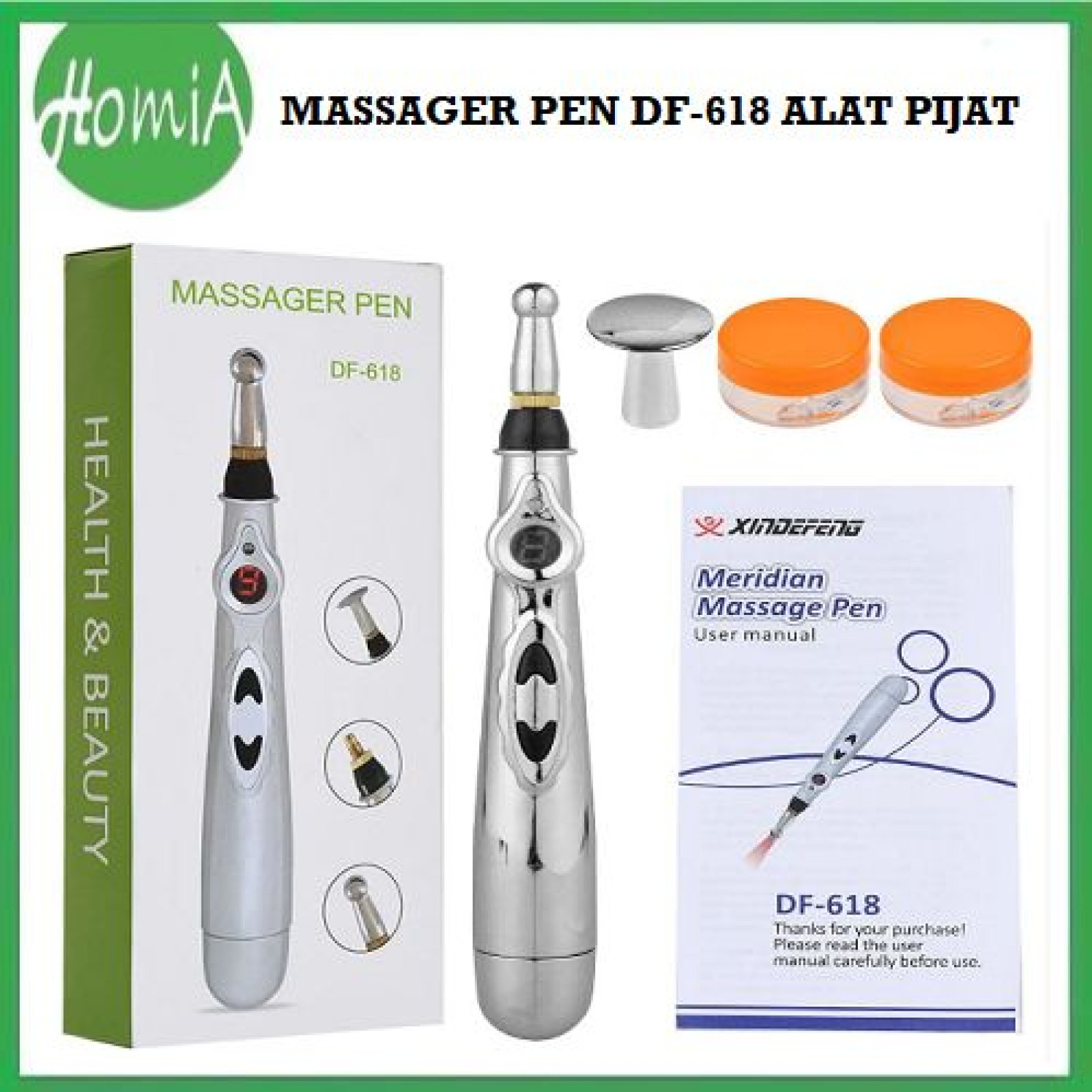 Акупунктурный массажер в форме ручки Massager Pen DF-618 171292
