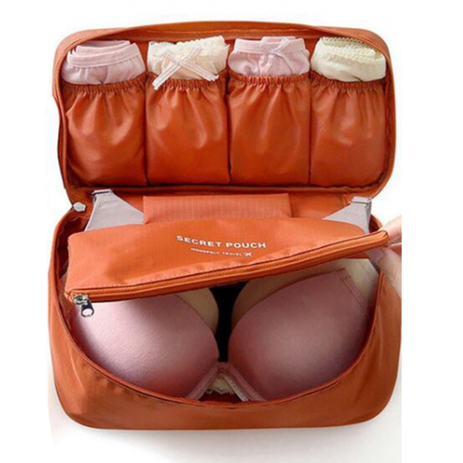 Сумка-органайзер для белья и косметики Monopoly Travel Underwear Pouch оранжевый 149769