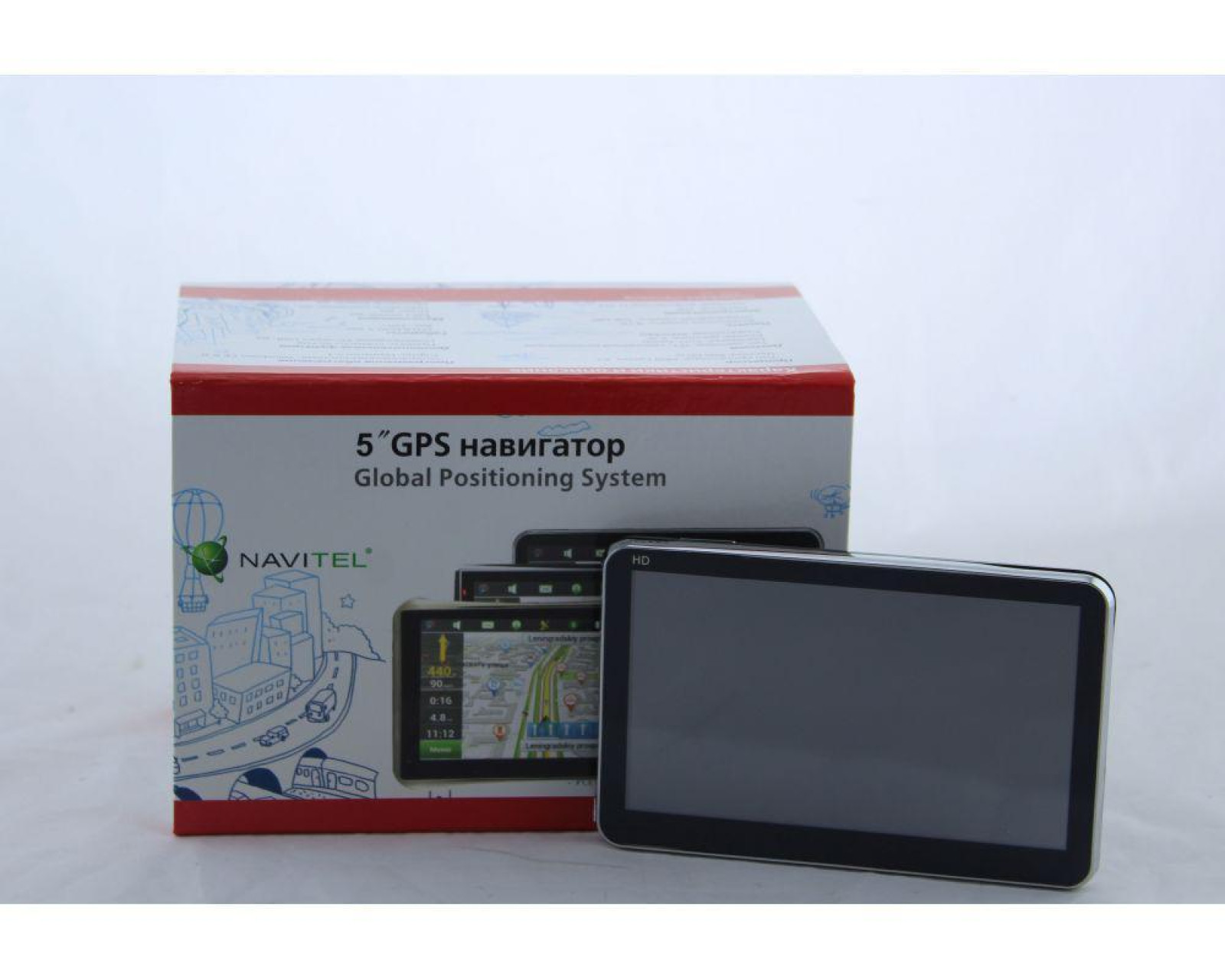 Автомобильный навигатор GPS 5001ram 256mb 8gb емкостный экран 180895