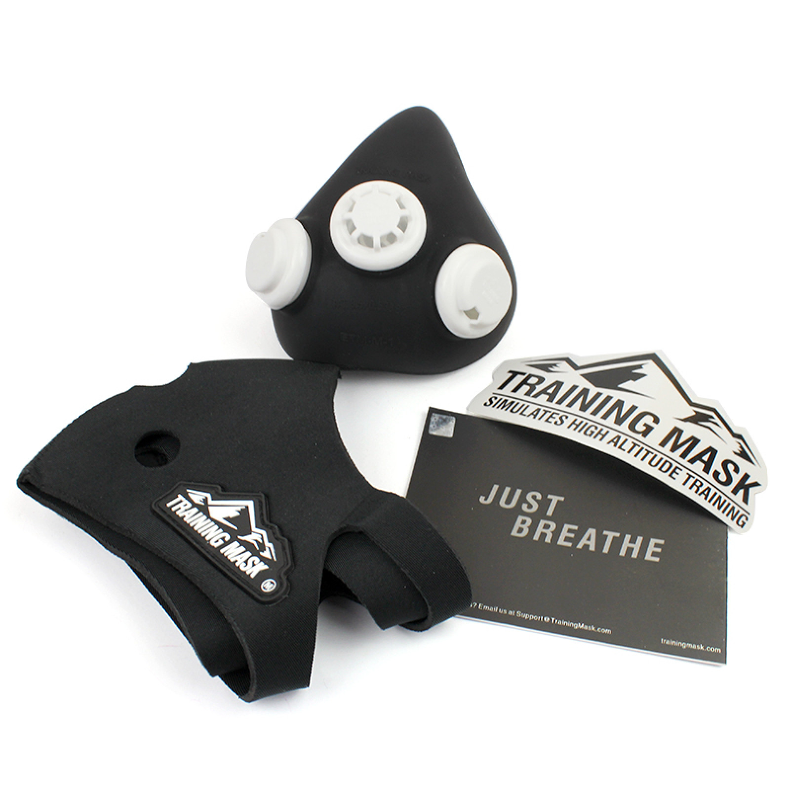 Тренажер дыхательный ограничитель дыхания Elevation Training Mask 836 размер S 149789