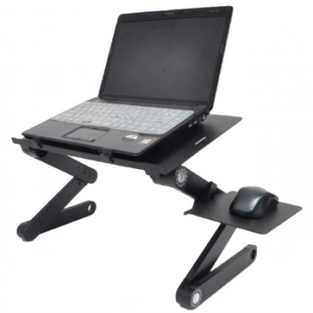 Стол для ноутбука трансформер Laptop Table T9 с активным охлаждением 130296