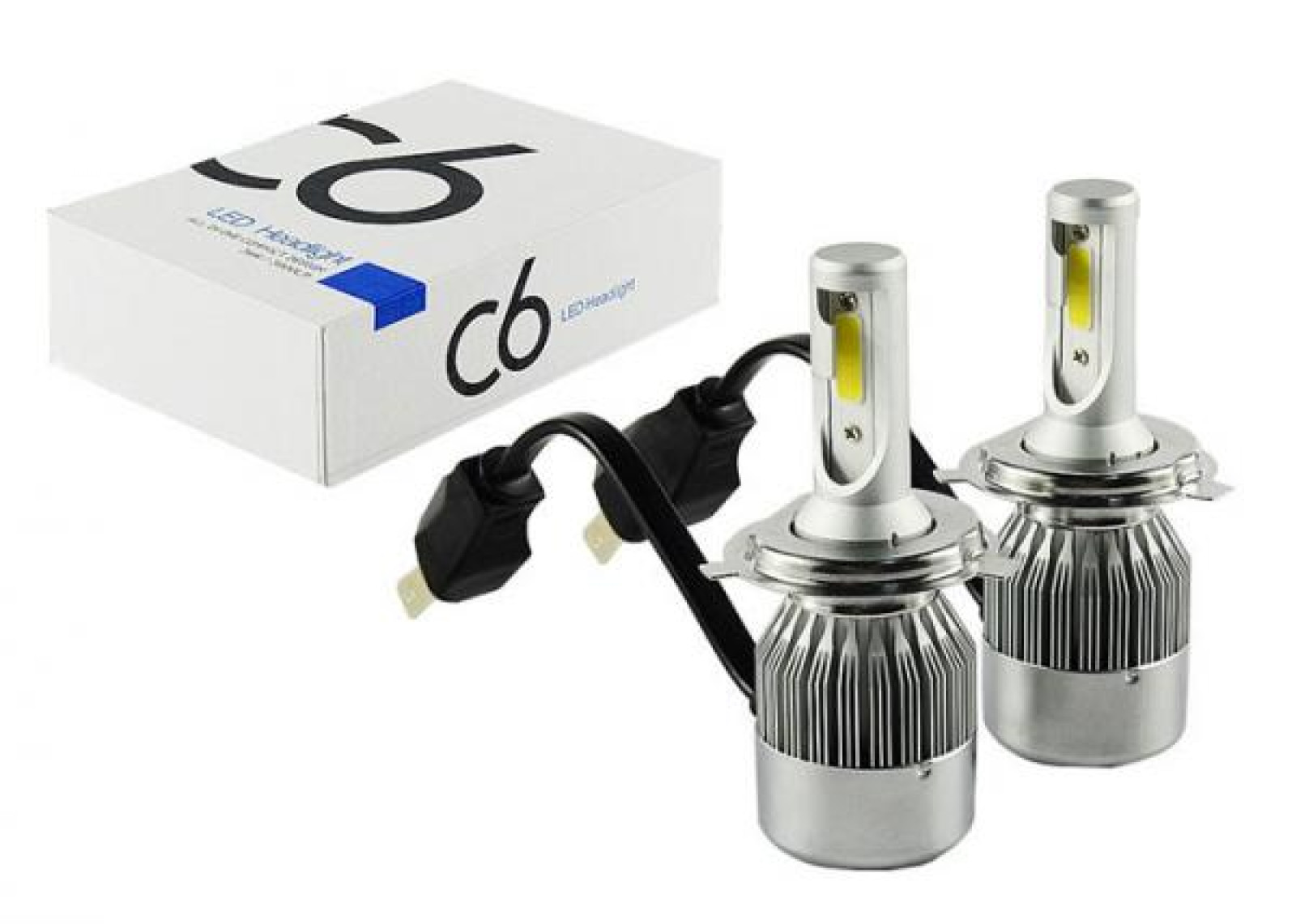 Комплект автомобильных LED ламп C6 H4 181241