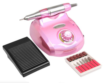 Машинка для педикюра Beauty nail DM-9-1/ 208 Розовая 184506