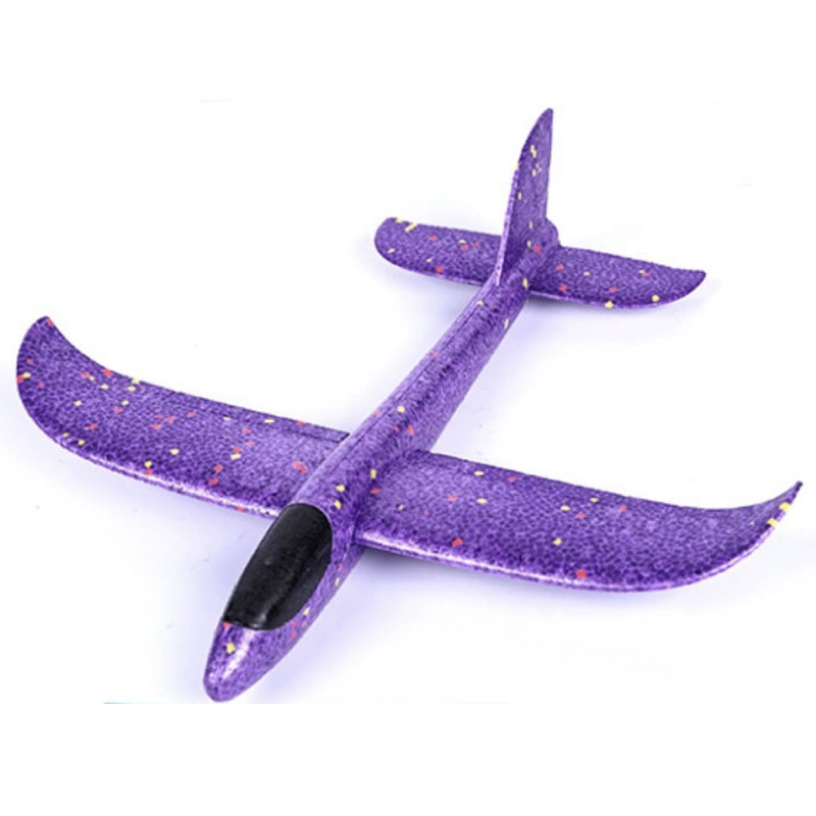 Детский метательный планирующий самолетик Max 49 см фиолетовый 149825