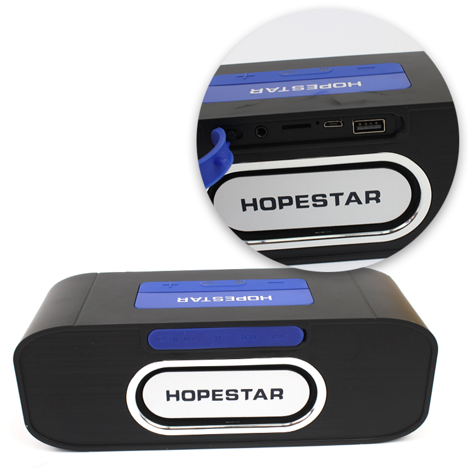 Портативная акустическая Bluetooth колонка Hopestar H29 черная 140082