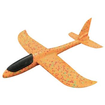 Детский метательный планирующий самолетик Max 49 см оранжевый 149829