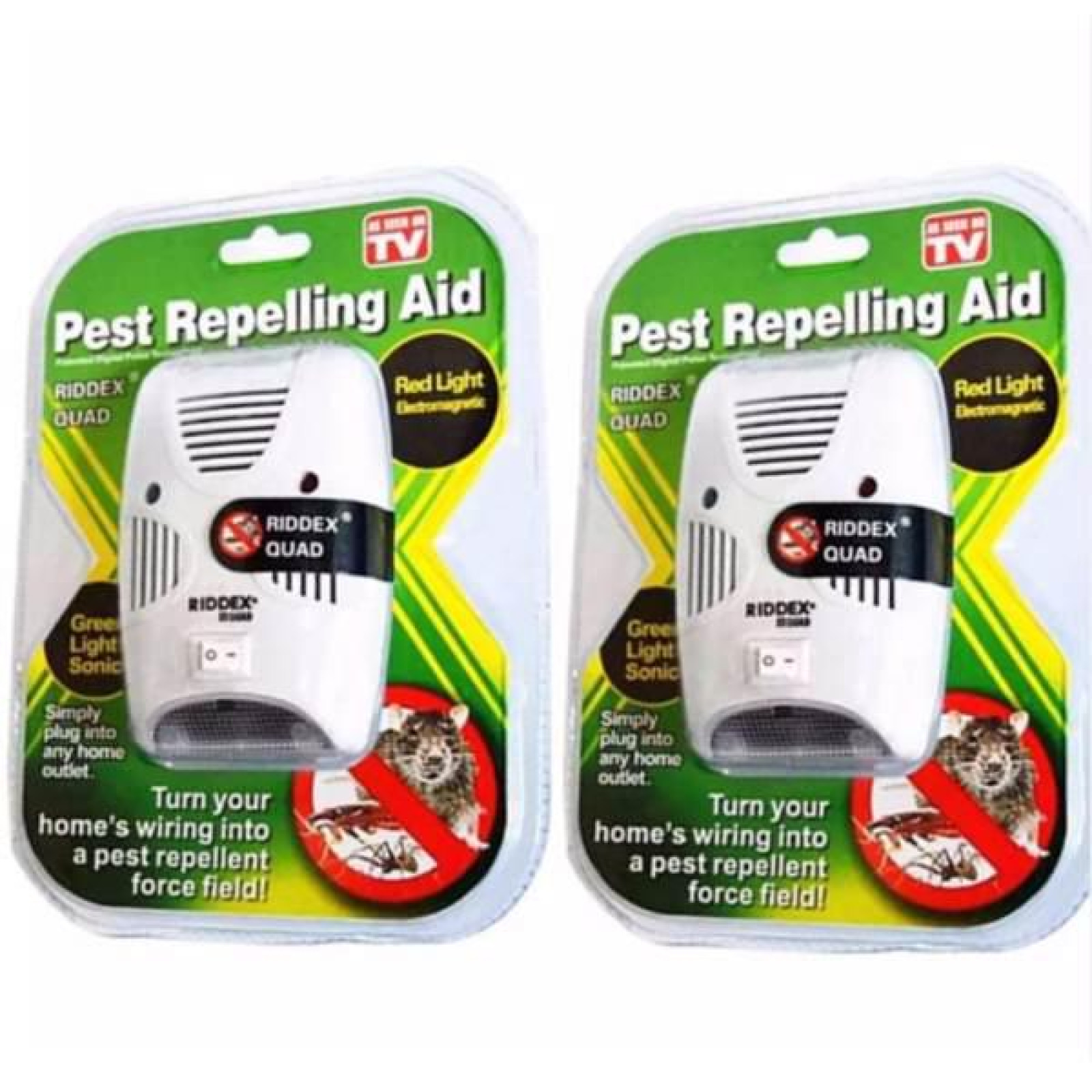 Отпугиватель электронный грызунов и насекомых Pest Repelling Aid 130466