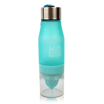 Бутылка соковыжималка H2O голубая 149953