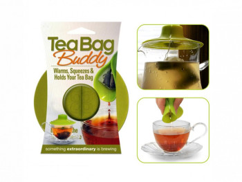 Силиконовая крышка с отжимом для чашки Tea Bag Buddy 130371