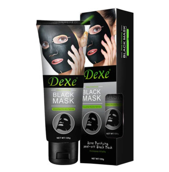 Черная омолаживающая маска для лица DEXE 24k MASK 120g 153045