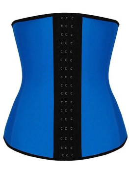 Утягивающий женский корсет для похудения Sculpting Clothes Slimming Body Синий ХXXL 183106