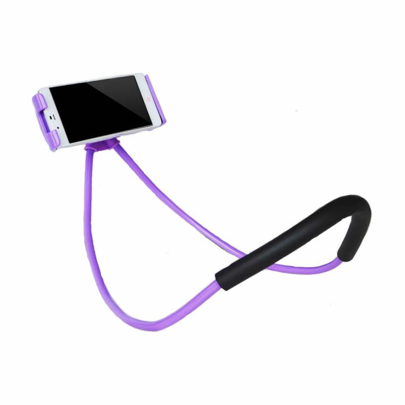 Держатель универсальный на шею для телефона Phone Holder Фиолетовый 183048
