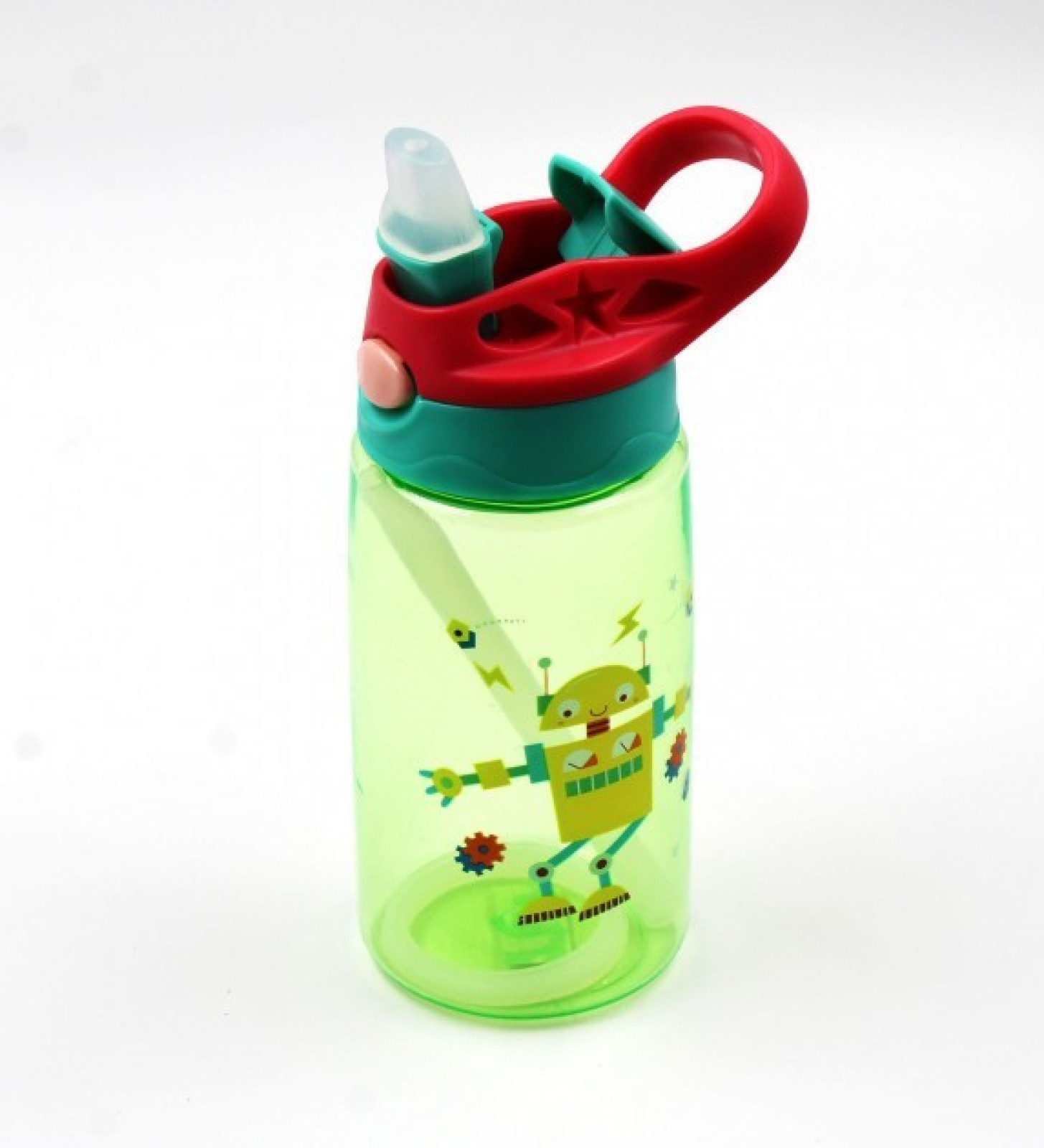 Бутылка Baby bottle CUP LB 400 с чехлом Зеленая 196099
