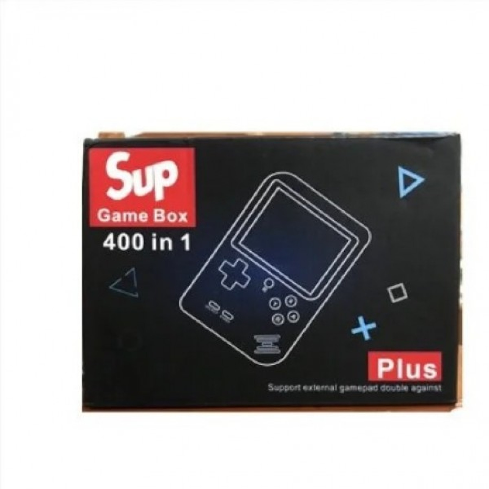 Портативная игровая ретро приставка 400 игр Dendy SEGA 8bit SUP Game Box Чёрная 175459