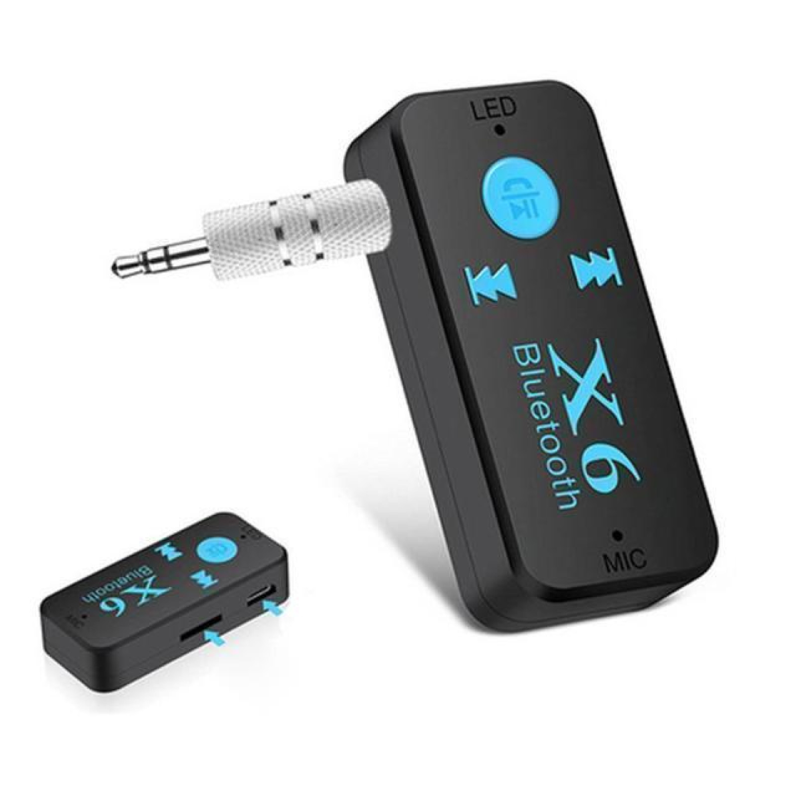 Беспроводной адаптер Bluetooth приемник аудио ресивер BT-X6 +TF card 130670