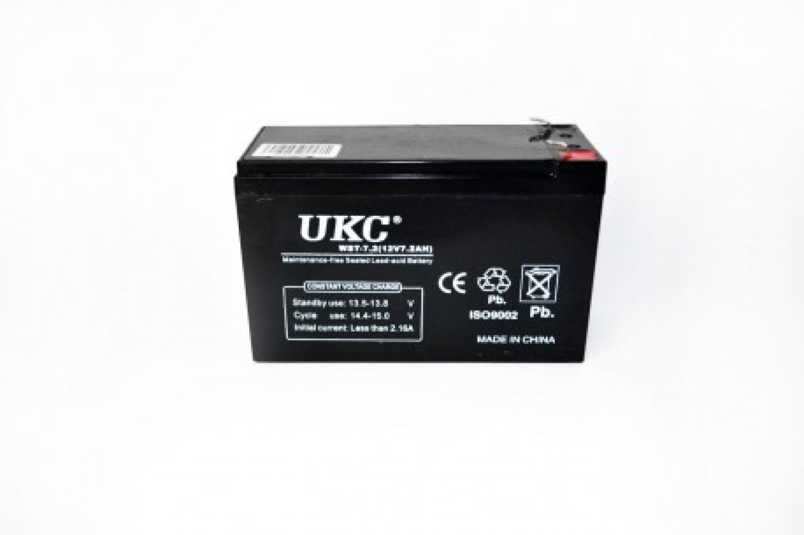Аккумулятор BATTERY 12V 7A UKC 180286