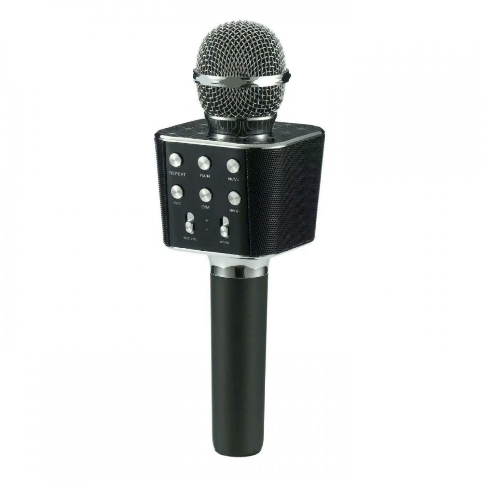Беспроводной микрофон караоке блютуз WS-1688 Bluetooth Wster Черный 152583