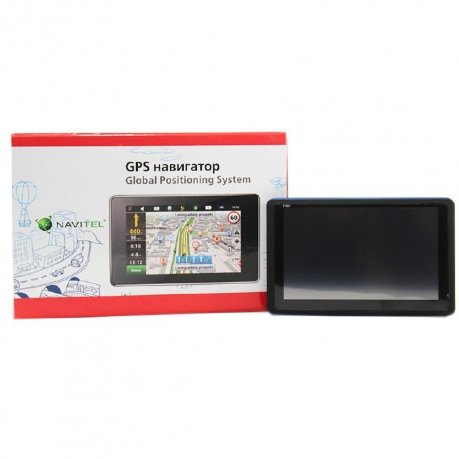 Автомобильный навигатор GPS 8001 7&quot; ddr2-128mb, 8gb HD\емкостный экран 180901